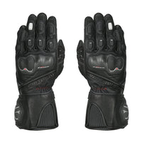 Viaterra Grid MK3 Full Gauntlet Gloves Black