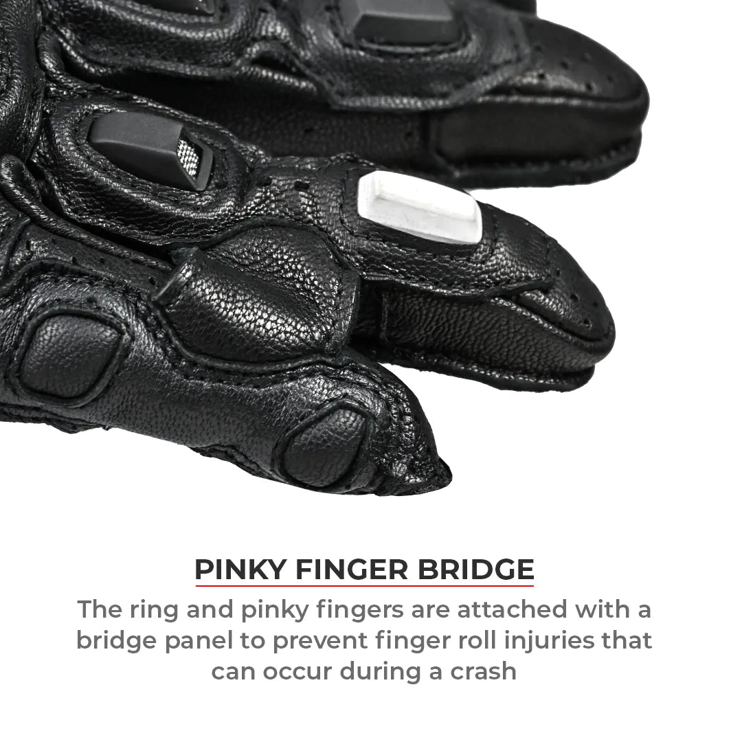 Viaterra Grid MK3 Full Gauntlet Gloves Black – Lets Gear Up