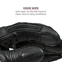 Viaterra Grid MK3 Full Gauntlet Gloves Red