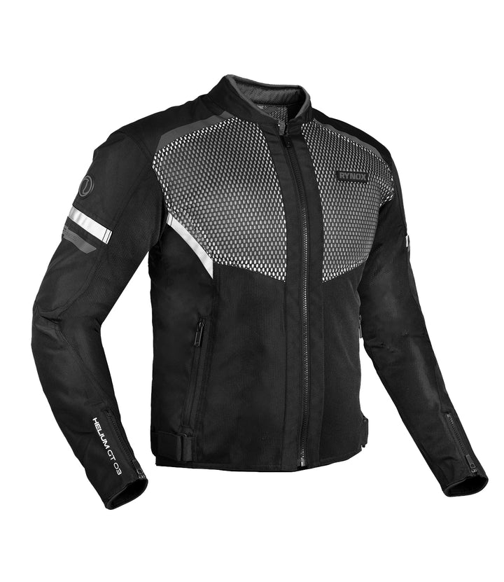 RYNOX HELIUM GT 3 JACKET BLACK GREY