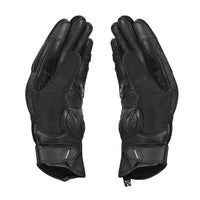 HOLESHOT PRO – SEMI GAUNTLET HYBRID RIDING GLOVES BLACK