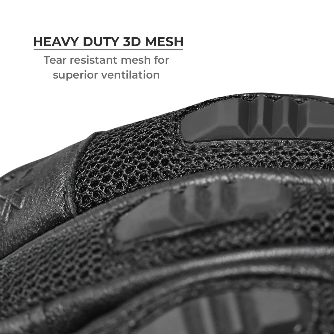 Viaterra Kruger - Motorcycle Riding Gloves Black