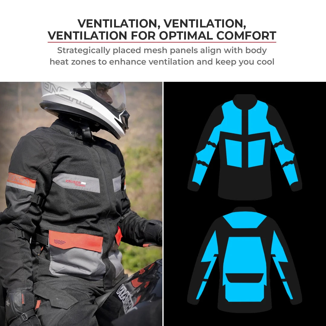 Viaterra - Kruger Air Touring Jacket Black