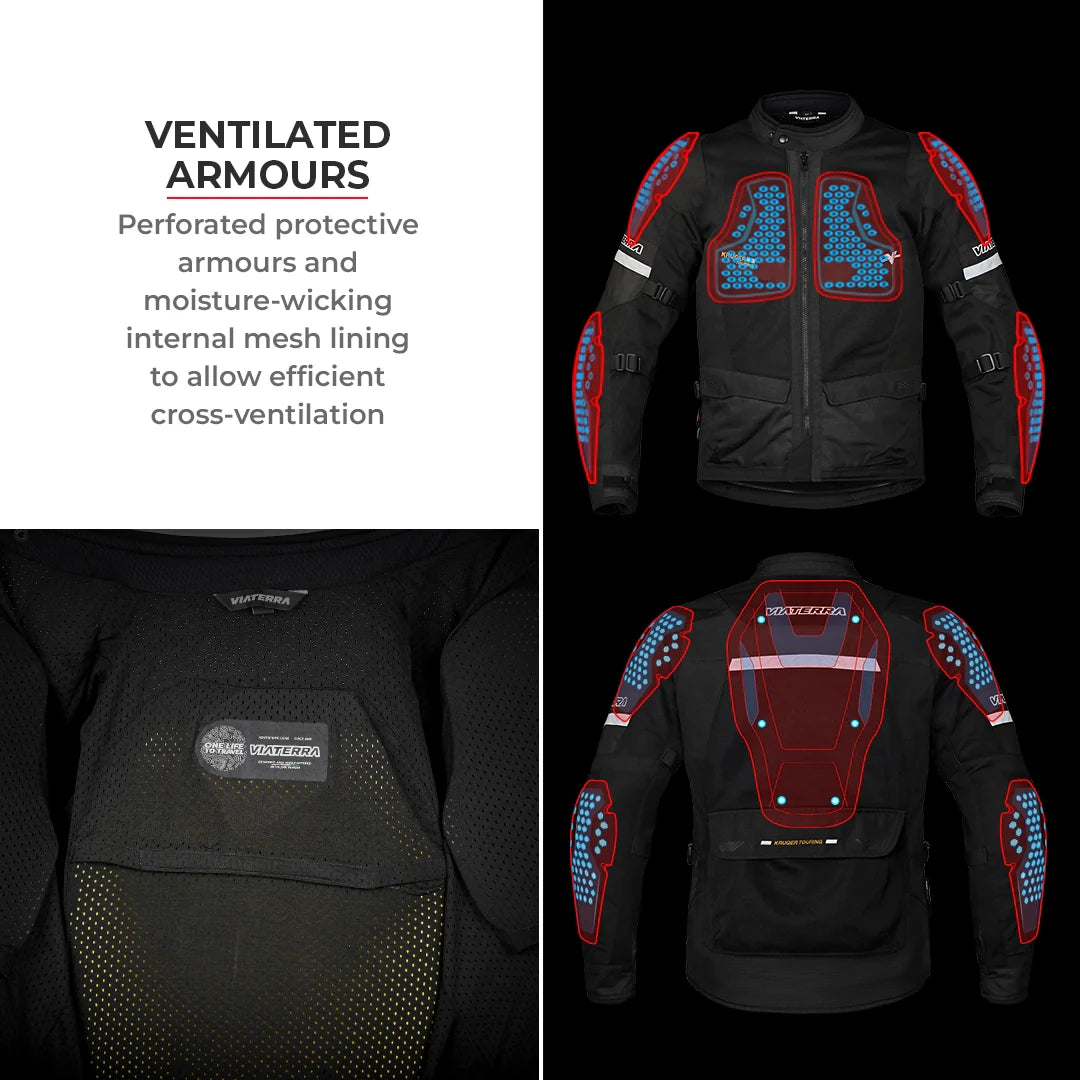 Viaterra - Kruger Air Touring Jacket Black