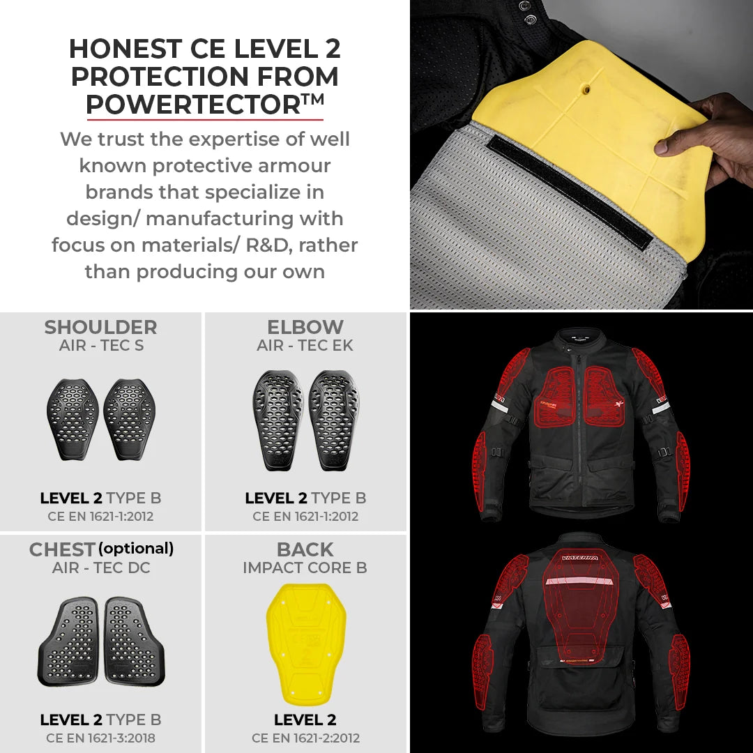 Viaterra - Kruger Air Touring Jacket Black