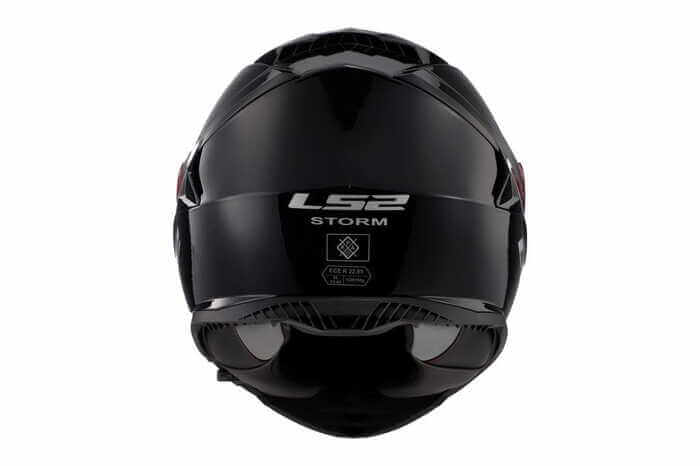 LS2 FF800 STORM II SOLID GLOSS BLACK