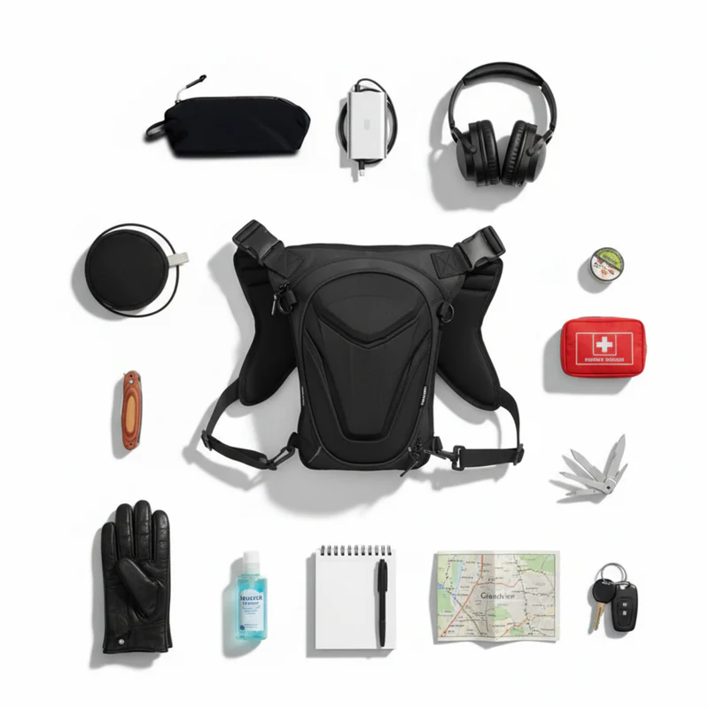 Vantora ARC 4IN1 - Thigh Bag & Travel Bag Olive