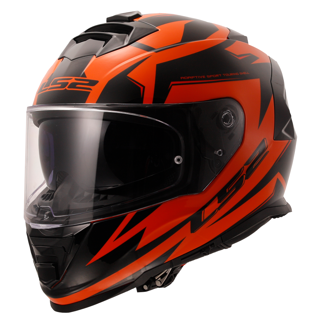 LS2 FF800 STORM II ATOMIK BLACK ORANGE