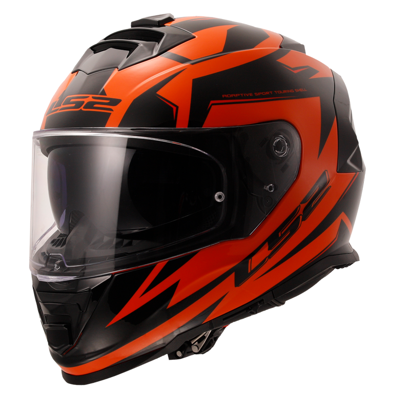 LS2 FF800 STORM II ATOMIK BLACK ORANGE