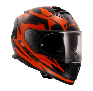 LS2 FF800 STORM II ATOMIK BLACK ORANGE