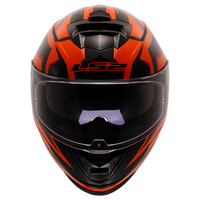 LS2 FF800 STORM II ATOMIK BLACK ORANGE