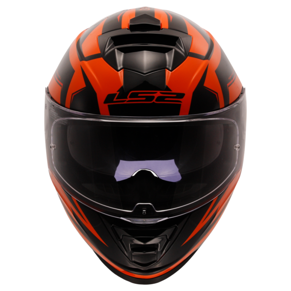 LS2 FF800 STORM II ATOMIK BLACK ORANGE