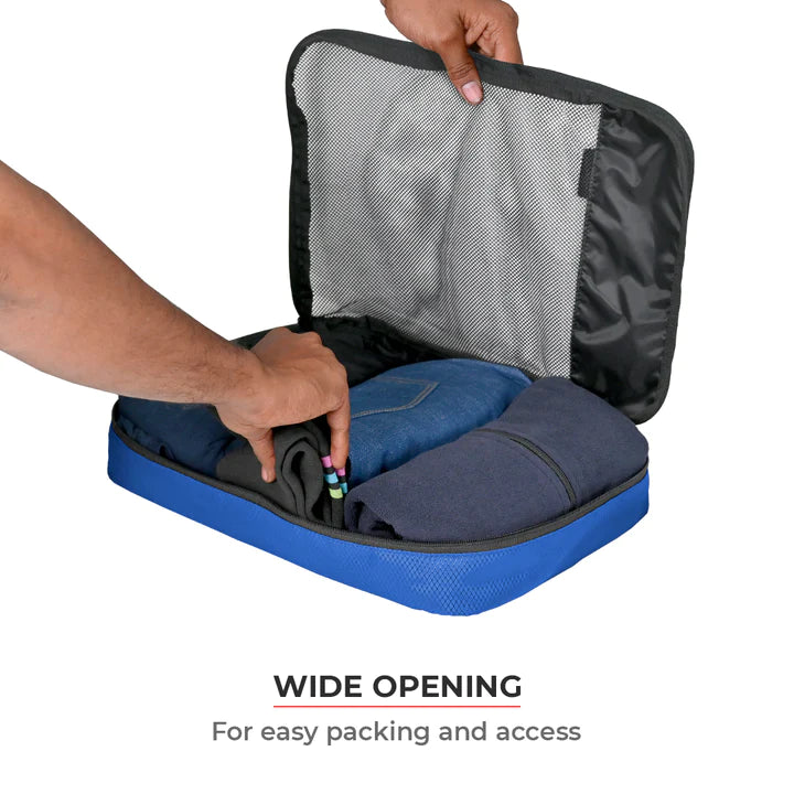 Viaterra Packing Cubes Blue