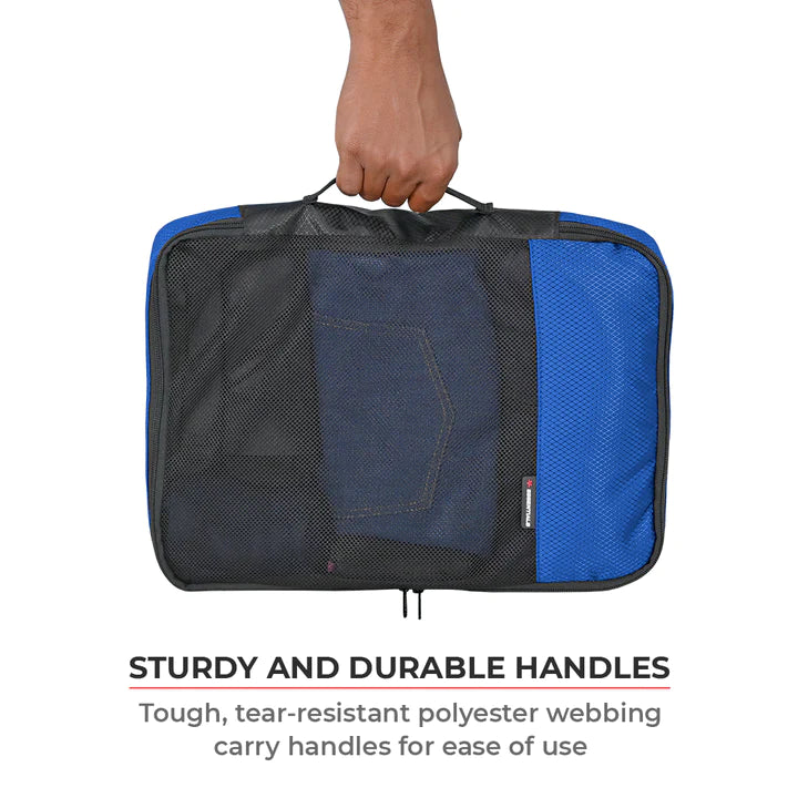 Viaterra Packing Cubes Blue