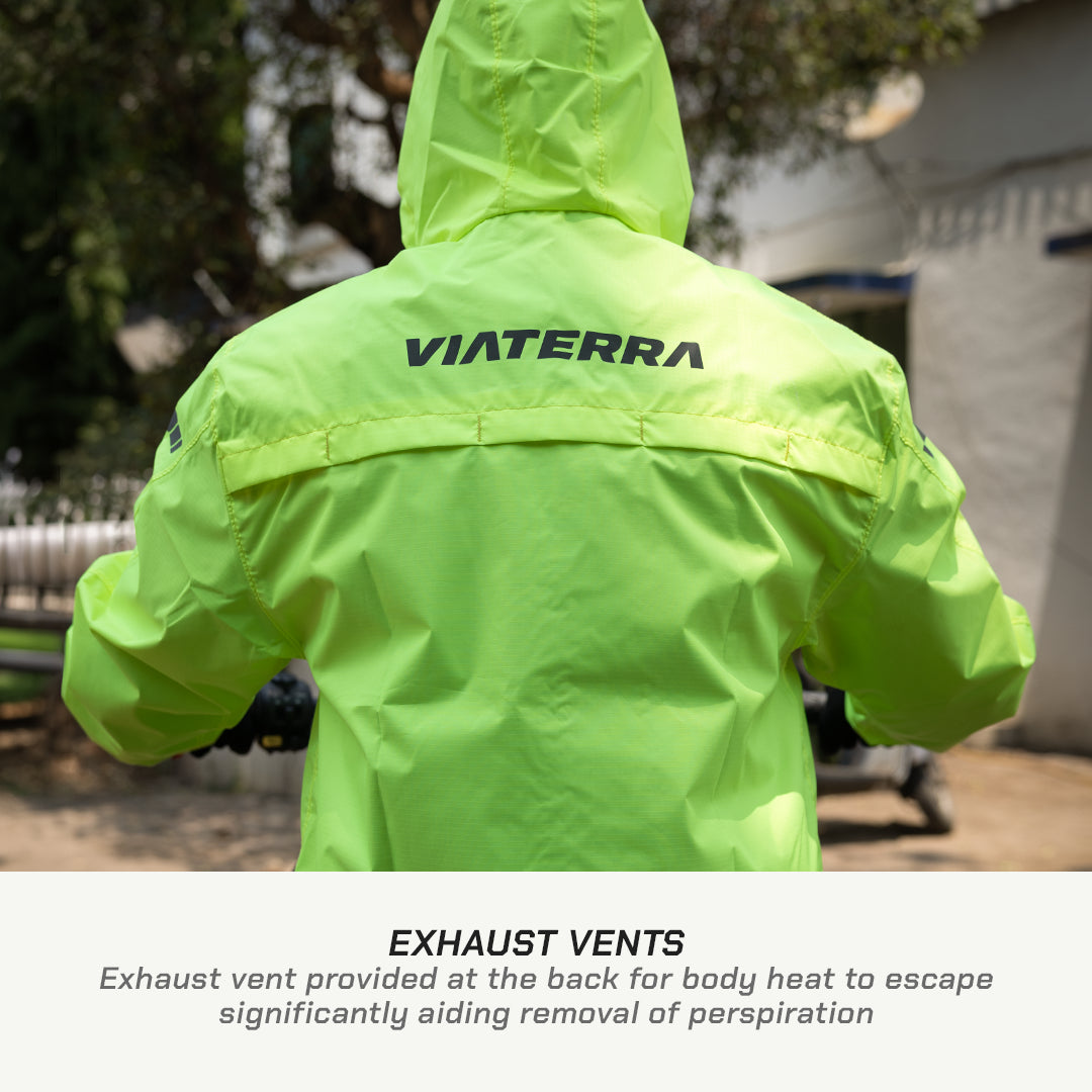 B100 Waterproof Motorcycle Rain Jacket (2026)