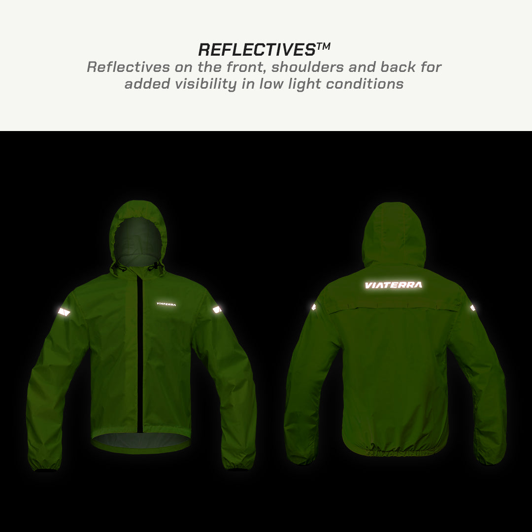 B100 Waterproof Motorcycle Rain Jacket (2026)