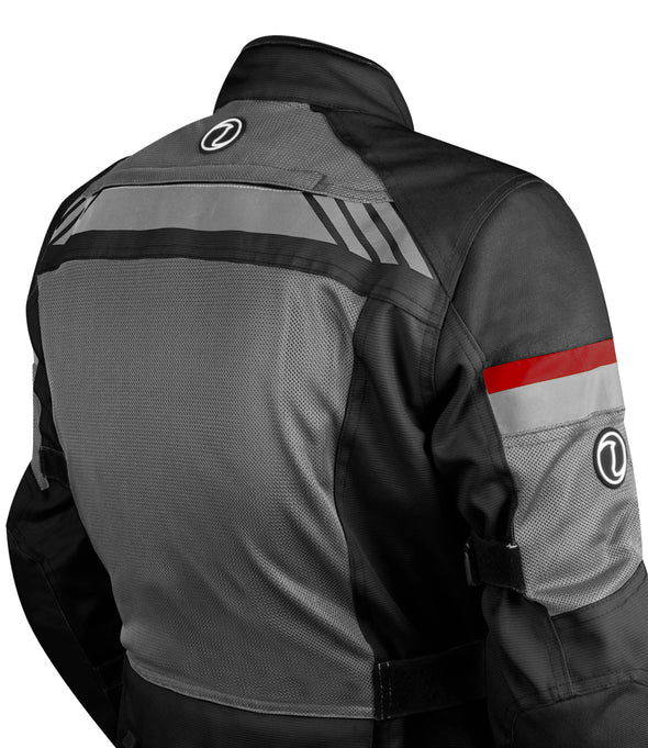 RYNOX STEALTH AIR PRO JACKET BLACK RED