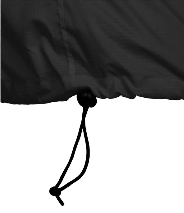 H2GO Pro 3 Black Rain Jacket - Rynox