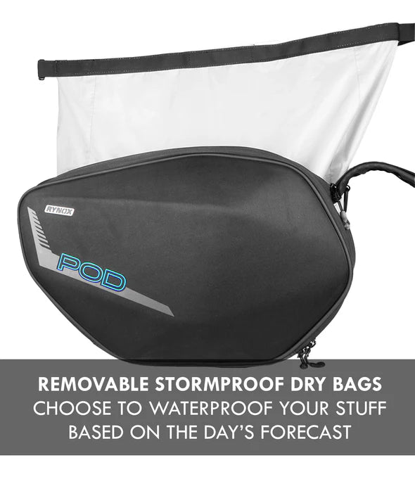 RYNOX POD SADDLEBAGS 52L- STORMPROOF