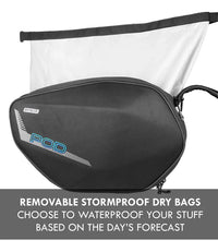 RYNOX POD SADDLEBAGS 52L- STORMPROOF