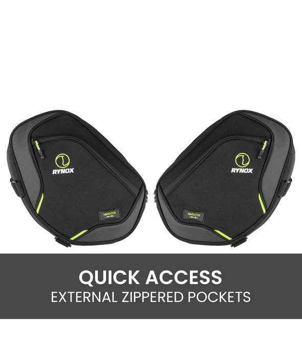 RYNOX NAVIGATOR FRAME BAGS 24L STORMPROOF - FOR ROYAL ENFIELD HIMALAYAN 450