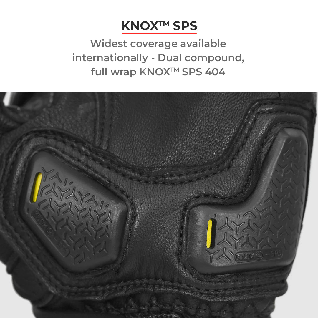 VIATERRA SHIFTER – SHORT MOTORCYCLE RIDING GLOVES BLACK