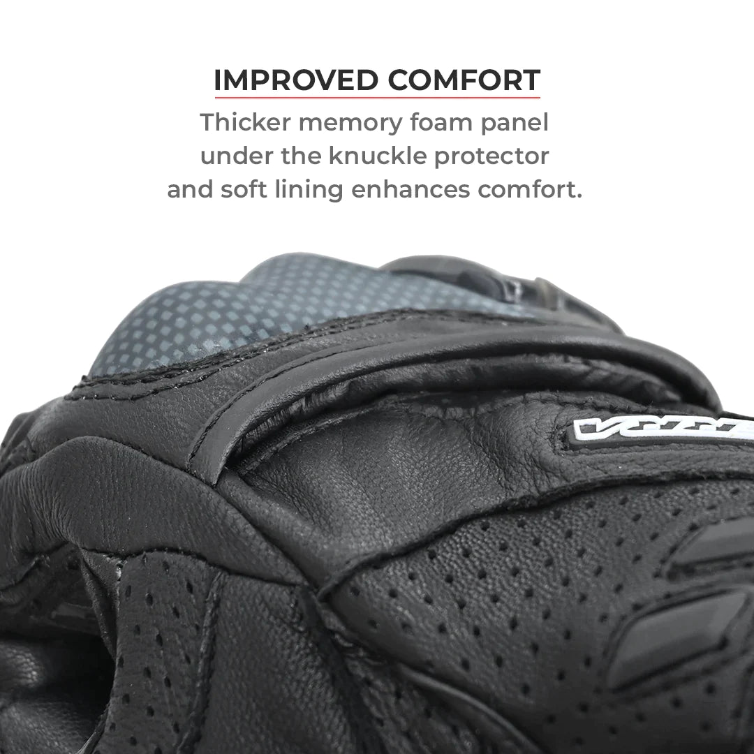 VIATERRA SHIFTER – SHORT MOTORCYCLE RIDING GLOVES RED