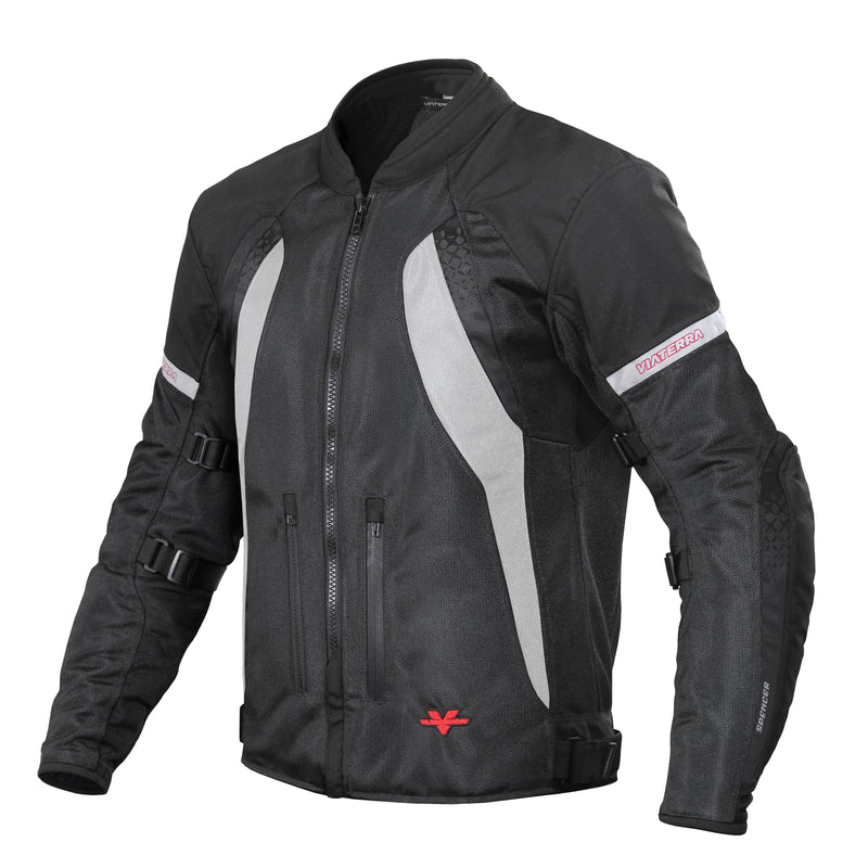 Viaterra - Spencer - Street Mesh Riding Jacket Powertector Black