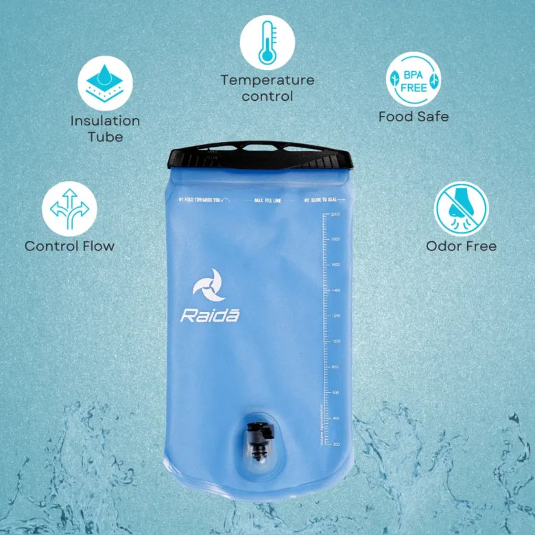 Raida Hydration Bladder with Insulation Cover