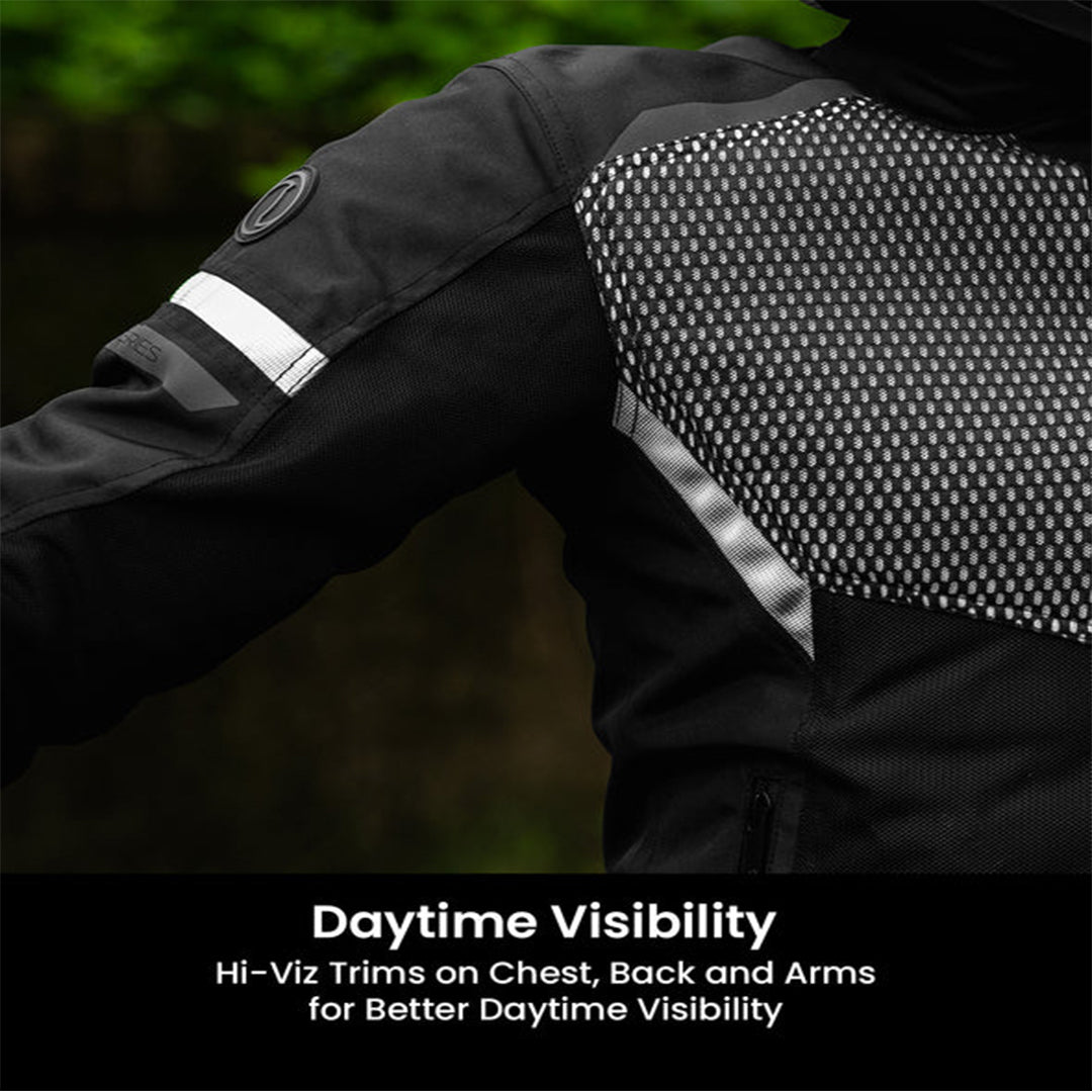 RYNOX HELIUM GT 3 JACKET BLACK GREY