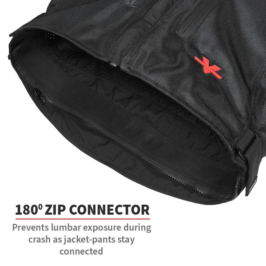 Viaterra - Spencer - Street Mesh Riding Jacket Sas-Tec Fluro Green