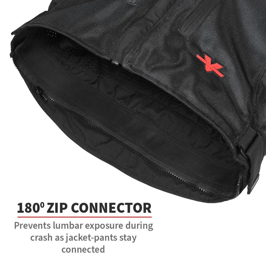 Viaterra - Spencer - Street Mesh Riding Jacket Sas-Tec Red