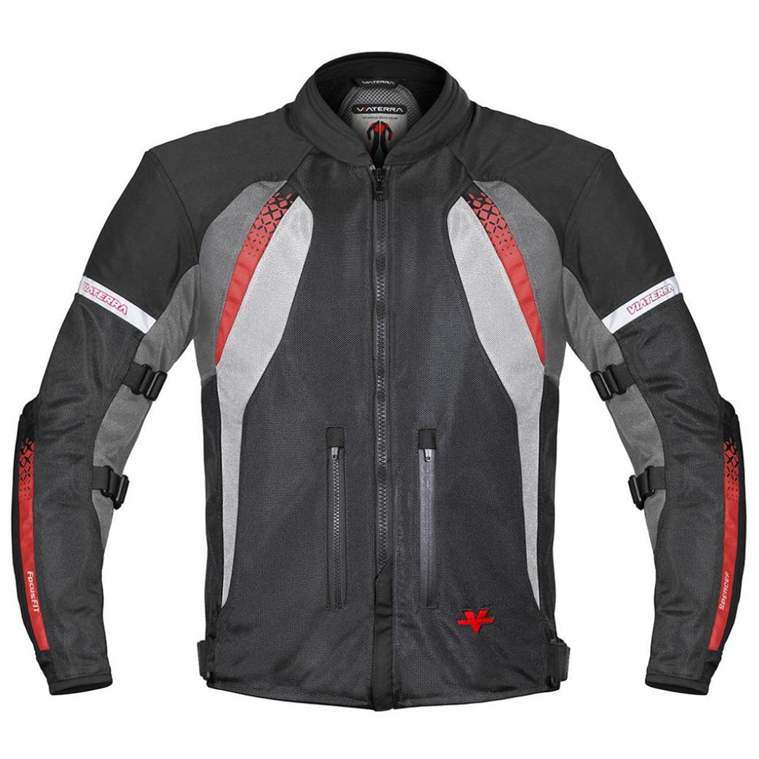 Viaterra - Spencer - Street Mesh Riding Jacket Sas-Tec Red