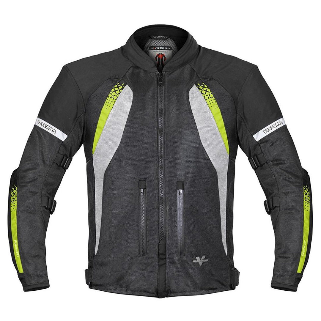 Viaterra - Spencer - Street Mesh Riding Jacket Sas-Tec Fluro Green