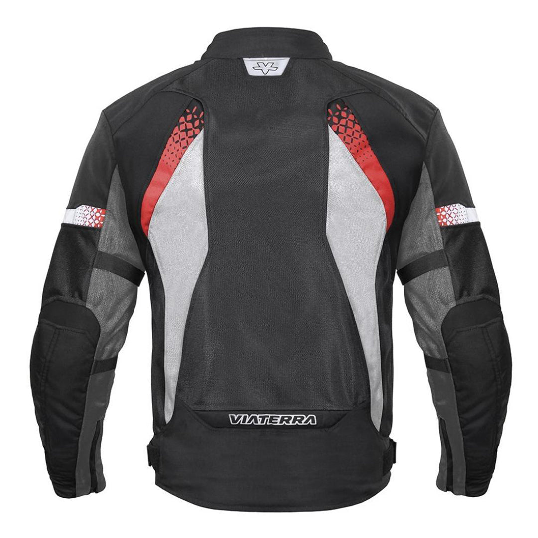 Viaterra - Spencer - Street Mesh Riding Jacket Sas-Tec Red