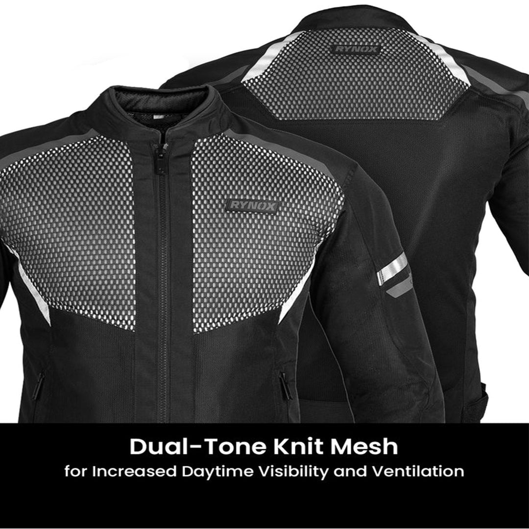 RYNOX HELIUM GT 3 JACKET BLACK GREY