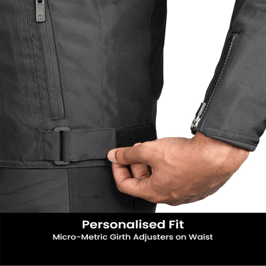 RYNOX HELIUM GT 3 JACKET BLACK GREY
