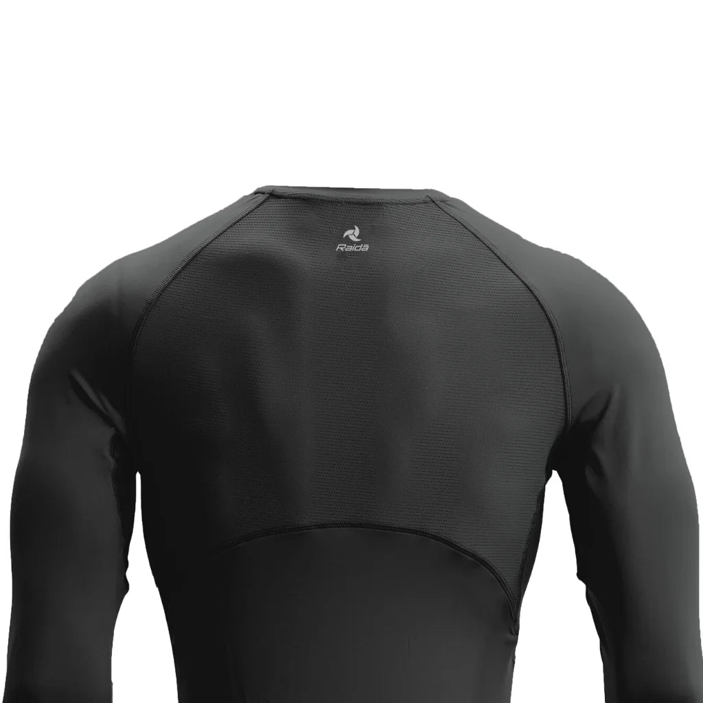 Raida High Performance Base Layer Top Black