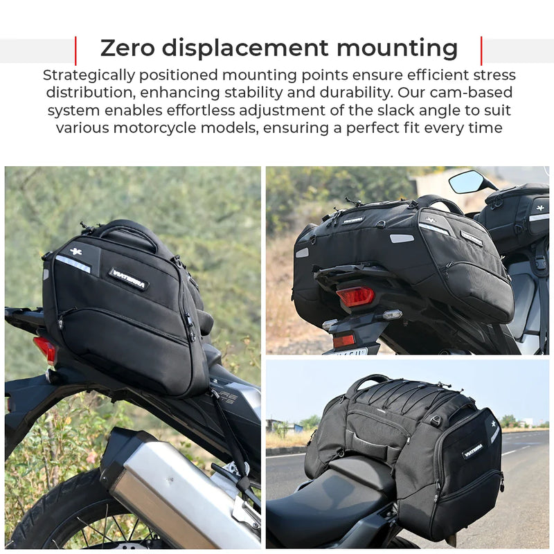 VIATERRA CLAW PRO - MOTORCYCLE TAIL BAG (UNIVERSAL)