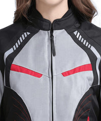 SOLACE ASMI LADIES JACKET V3.0 (Black and Red)
