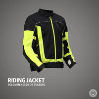 EXPLORER V4 PRO RIDING JACKET - NEON GREEN