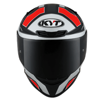 KYT TT-Course Electron Matt Black/Red