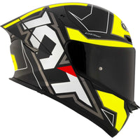 KYT TT-Revo Electron Matt Black Yellow