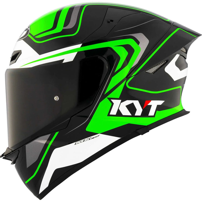 KYT TT-Revo Overtech Black Green