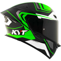 KYT TT-Revo Overtech Black Green