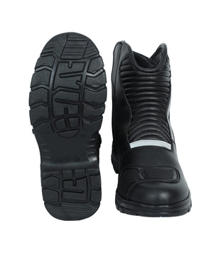 Solace Scout Motorcycle Boots Black