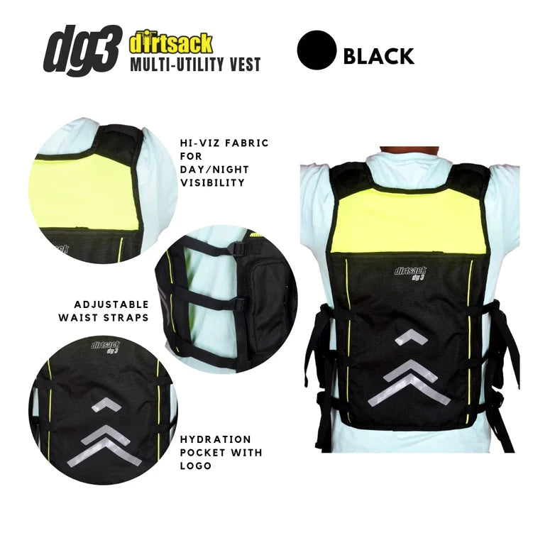 DIRTSACK DG 3 – MULTI UTILITY AND HYDRATION VEST