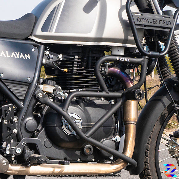 Zana Royal Enfield Himalayan BS6 2021 - Engine Guard with Sliders ...