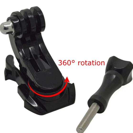 360 Degree Rotation J Hook Buckle Base Mount
