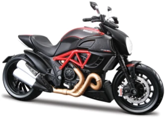 Maisto Ducati Diavel Carbon 1:18 Scale Model